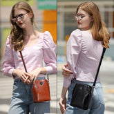 Jacobeli Dameshandtas Schoudertas | Crossbody Satchel