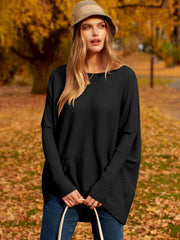 ✨Uitverkoop⭐Dames Oversized Dolman Sleeve Gebreide Trui