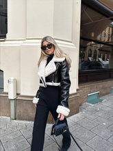 Tommy Jeans - Wollen crop jas