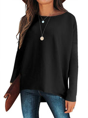 ✨Uitverkoop⭐Dames Oversized Dolman Sleeve Gebreide Trui