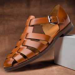 Mandena™ - Leren sandalen