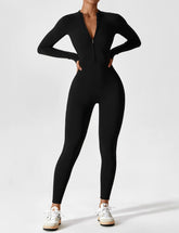 Jacobeli Long Sleeve/ Short Sleeve Zipper Jumpsuit