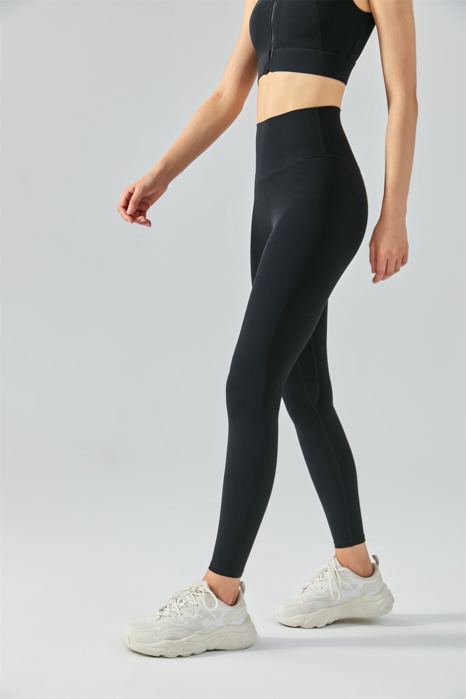 Sportlegging met hoge taille