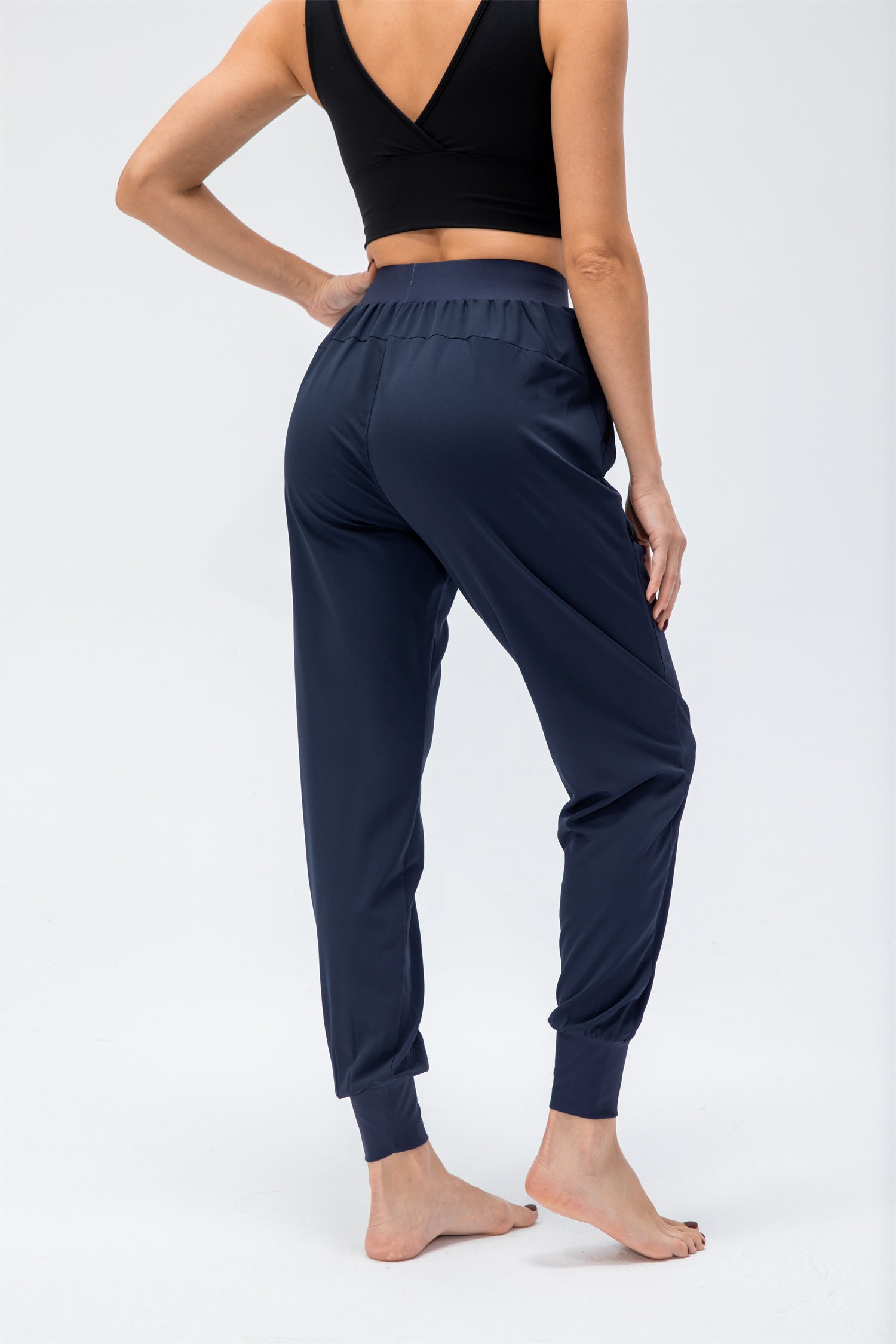 Losse loungebroek met trekkoord