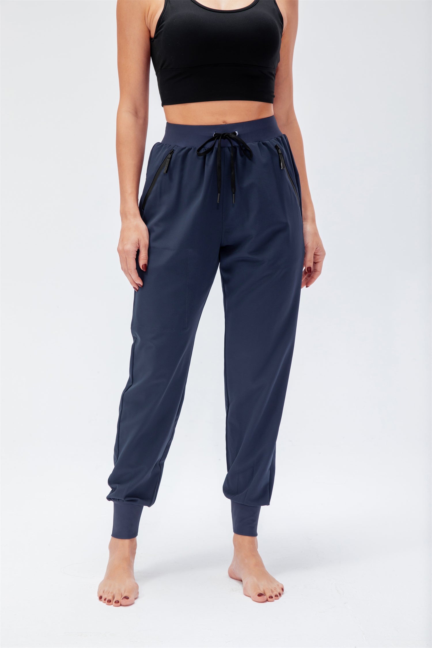 Losse loungebroek met trekkoord
