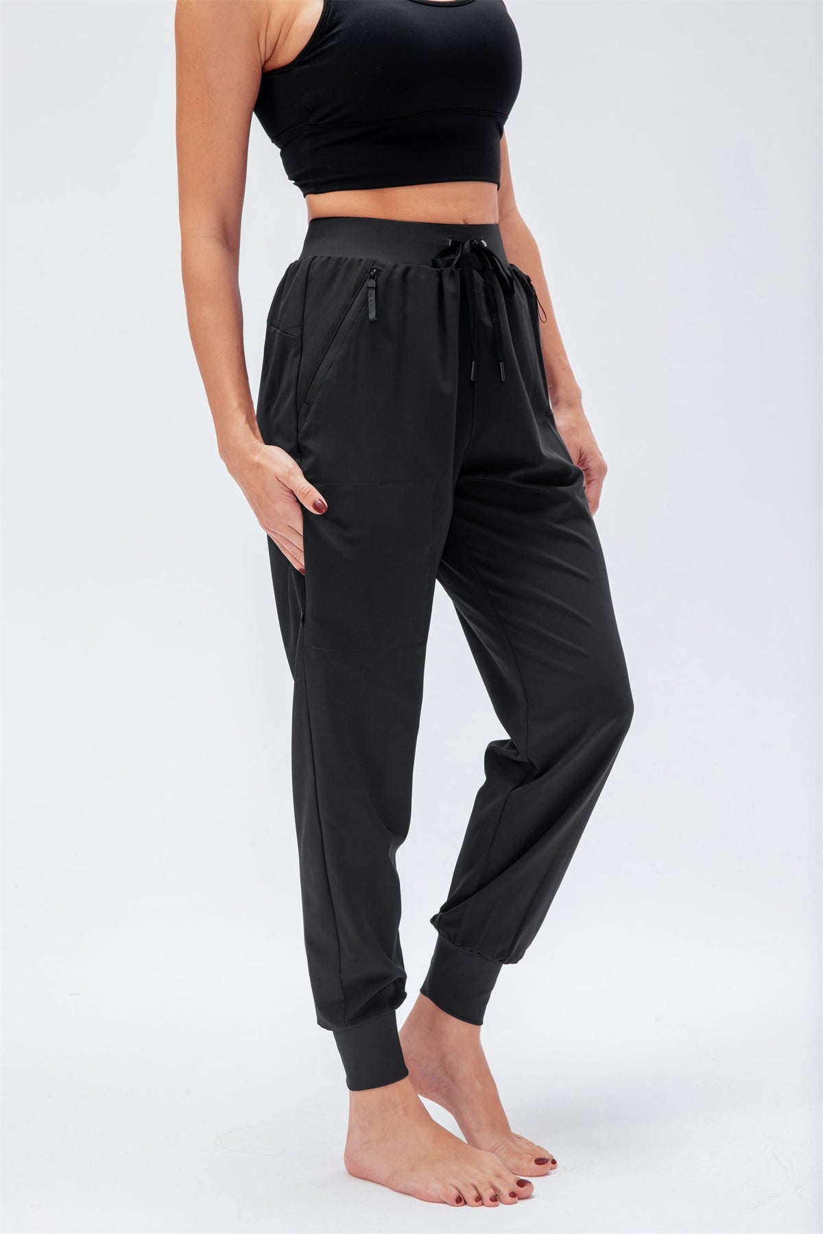 Losse loungebroek met trekkoord