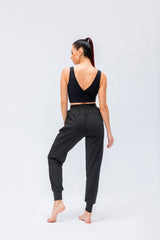 Losse loungebroek met trekkoord