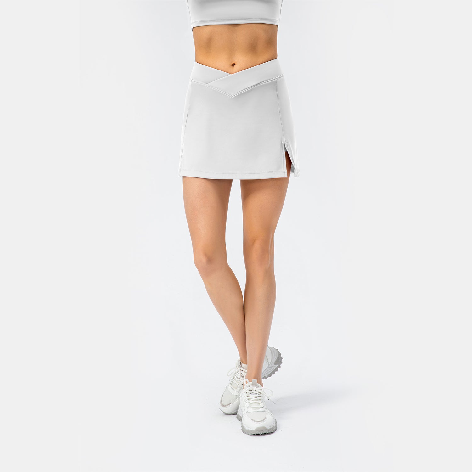 Alledaagse 2-in-1 tennisrok-trend