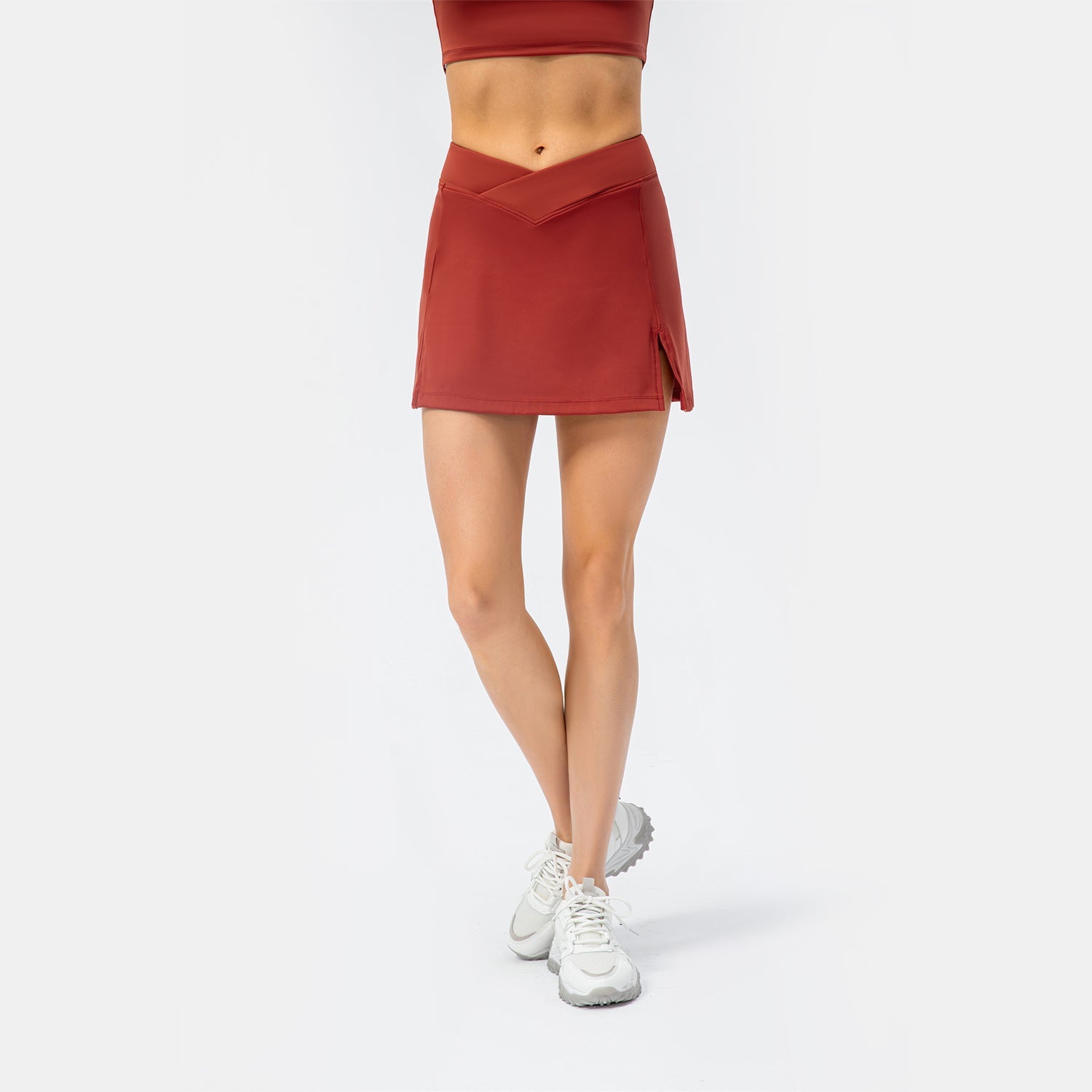 Alledaagse 2-in-1 tennisrok-trend