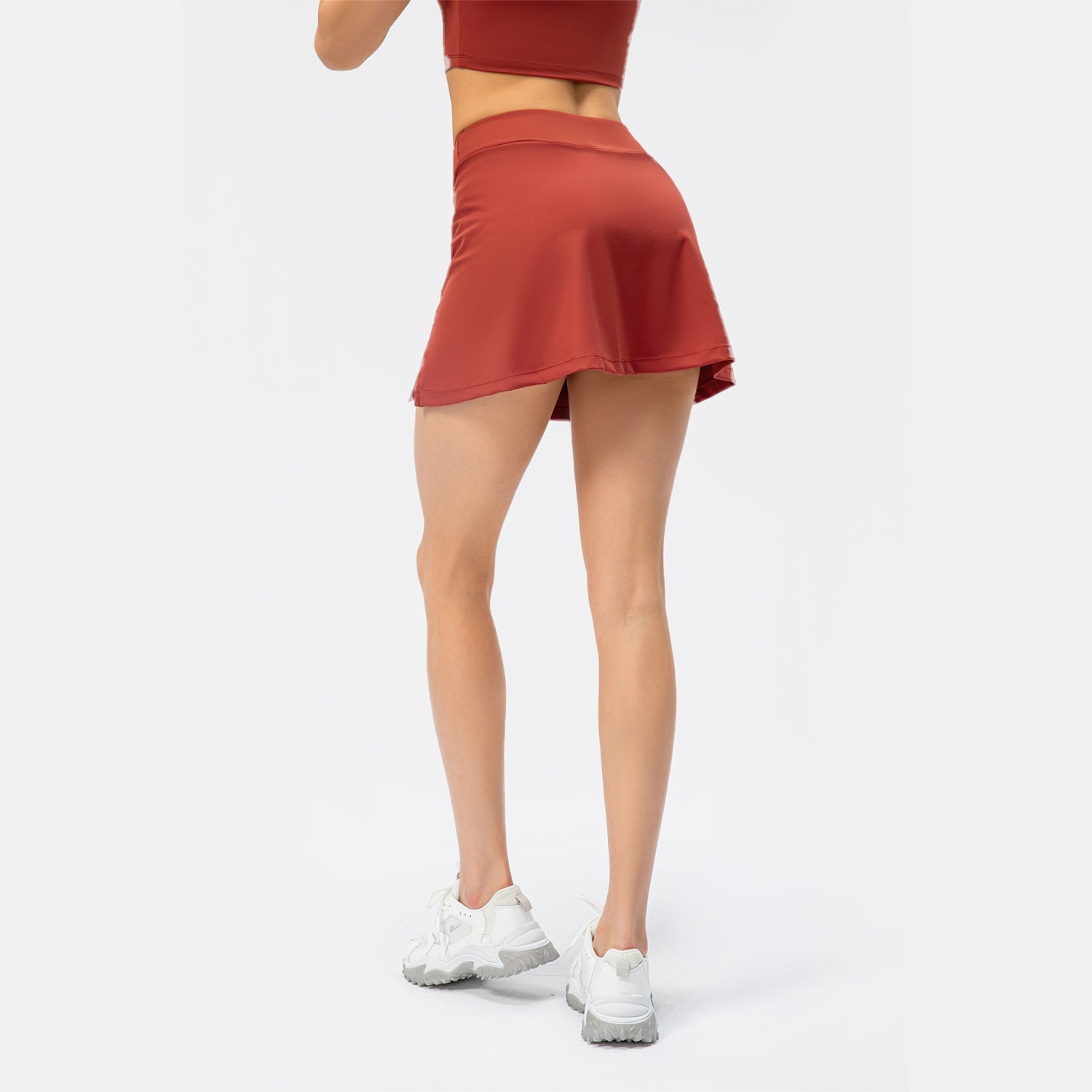 Alledaagse 2-in-1 tennisrok-trend