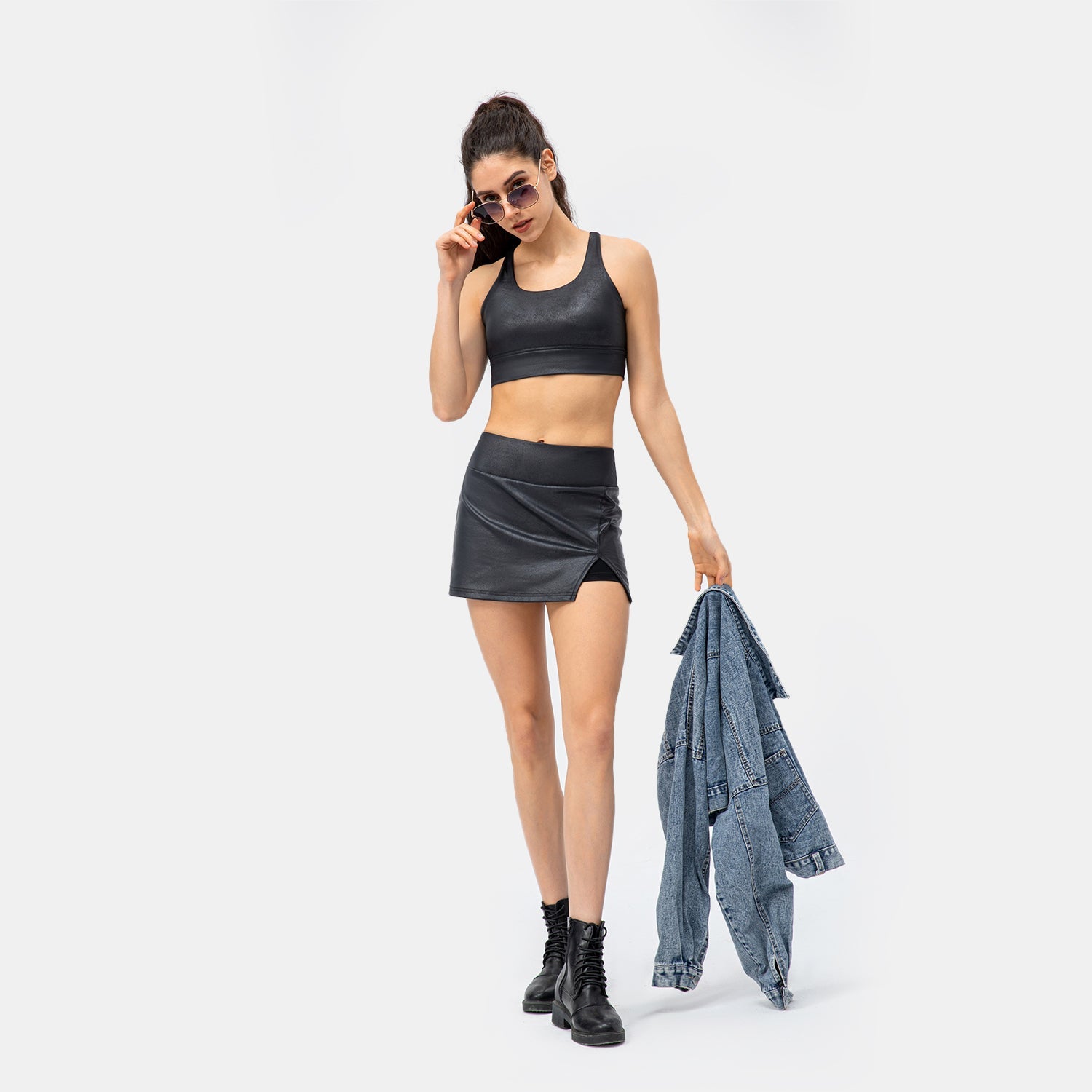 Elke dag 2-in-1 tennisrok-Hot Sweat Battlefield