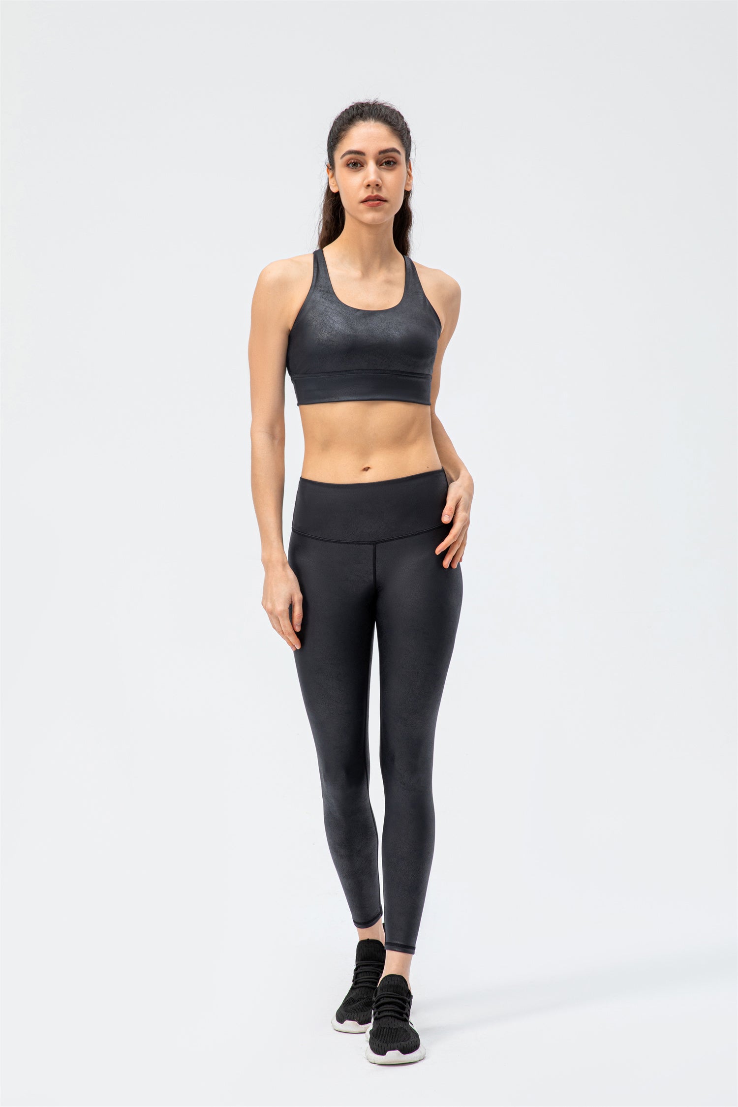 Yogalegging met hoge taille - Focus