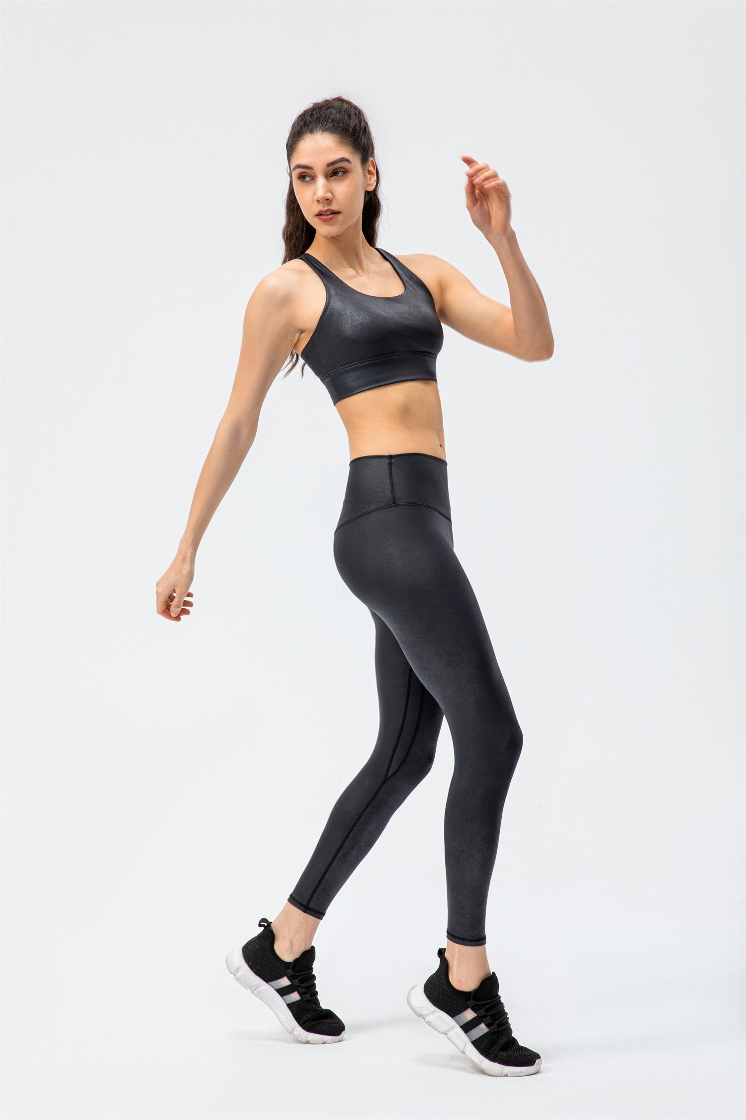 Yogalegging met hoge taille - Focus