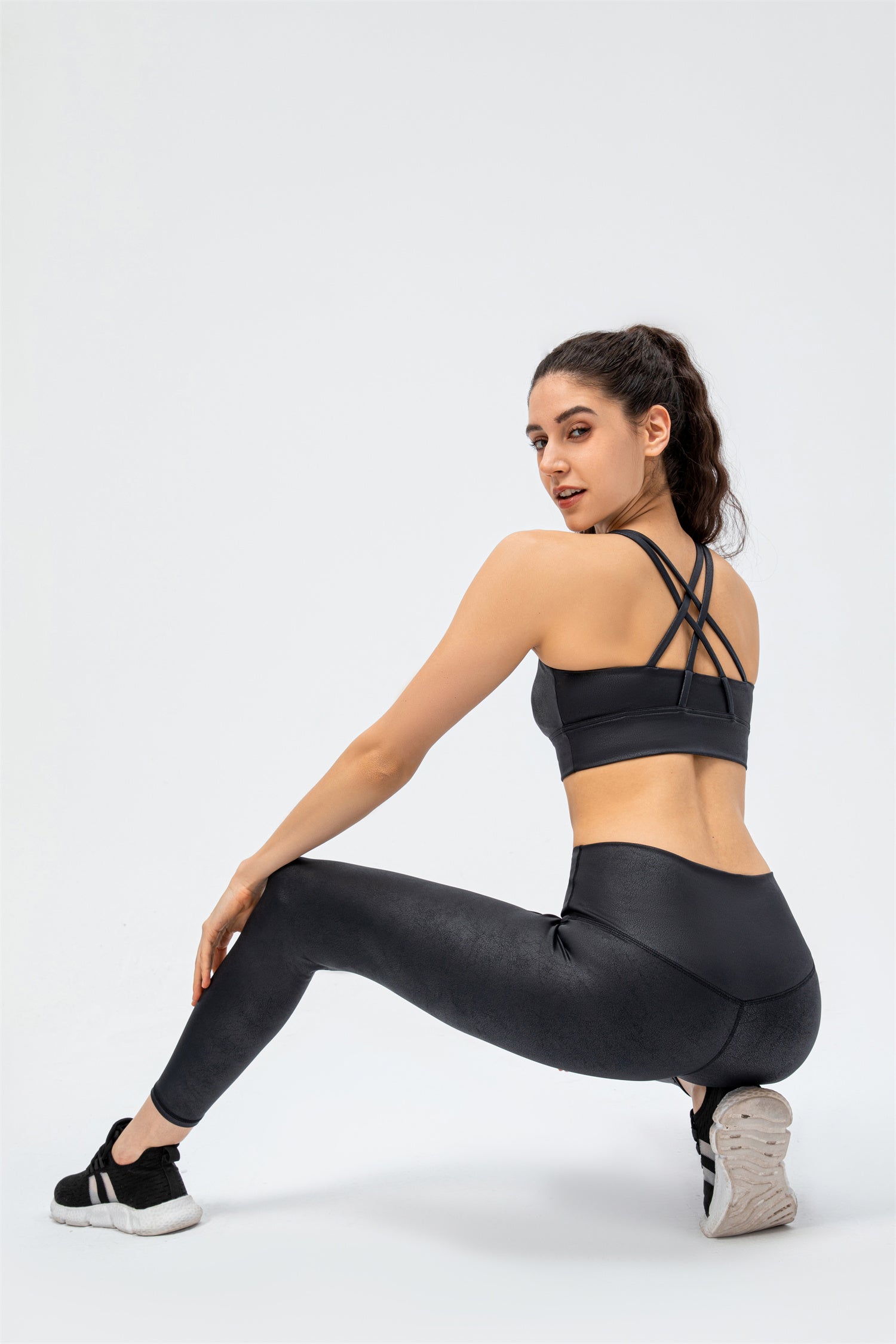 Yogalegging met hoge taille - Focus