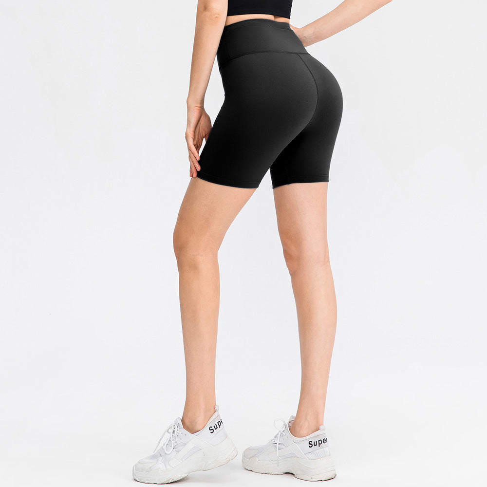 Bikershort met hoge taille