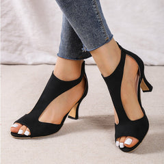 sandalen met hak | Jacobeli Milano