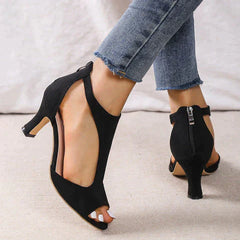 sandalen met hak | Jacobeli Milano