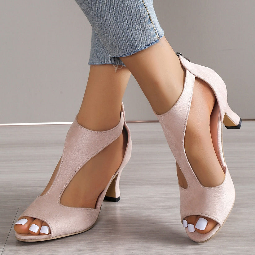 sandalen met hak | Jacobeli Milano