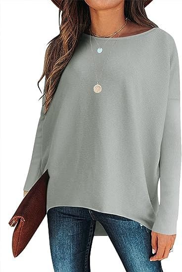 ✨Uitverkoop⭐Dames Oversized Dolman Sleeve Gebreide Trui