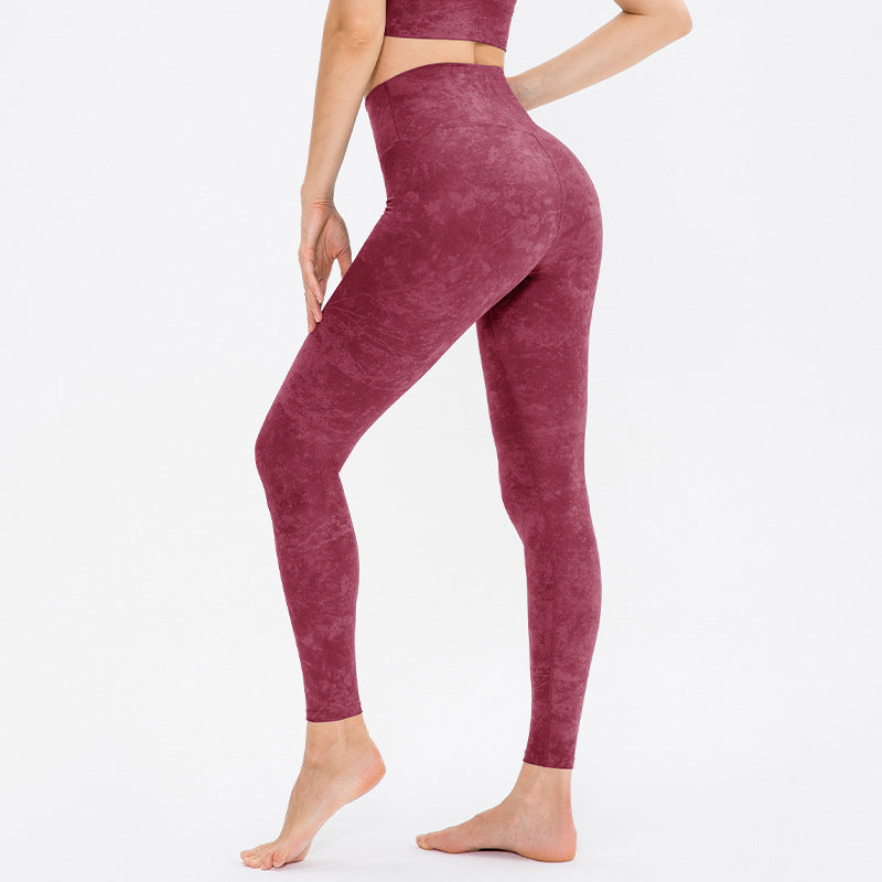 Hoog getailleerde bedrukte legging