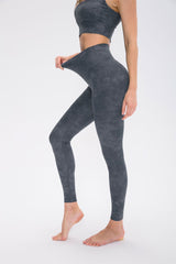Hoog getailleerde bedrukte legging