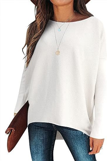 ✨Uitverkoop⭐Dames Oversized Dolman Sleeve Gebreide Trui