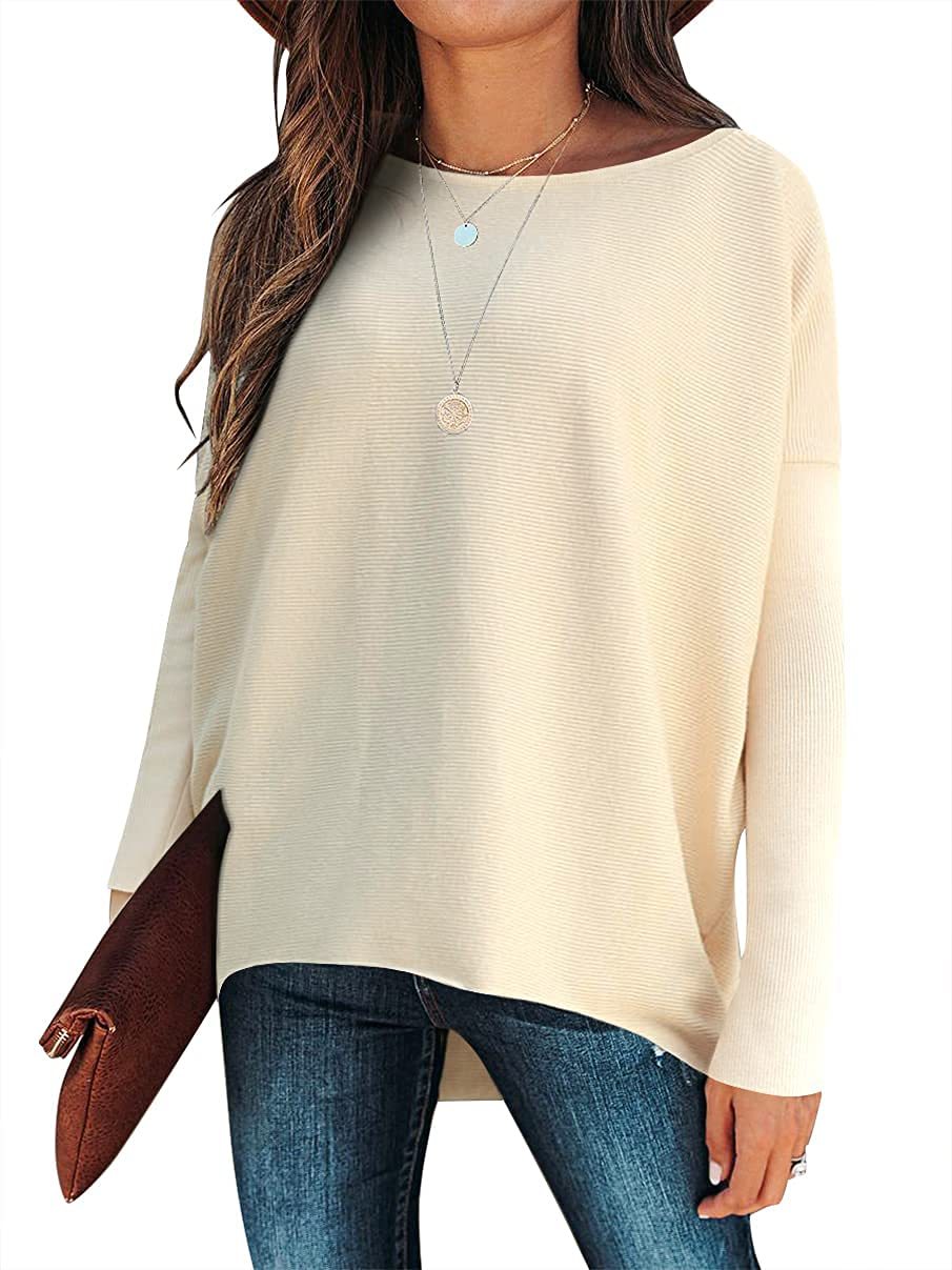 ✨Uitverkoop⭐Dames Oversized Dolman Sleeve Gebreide Trui