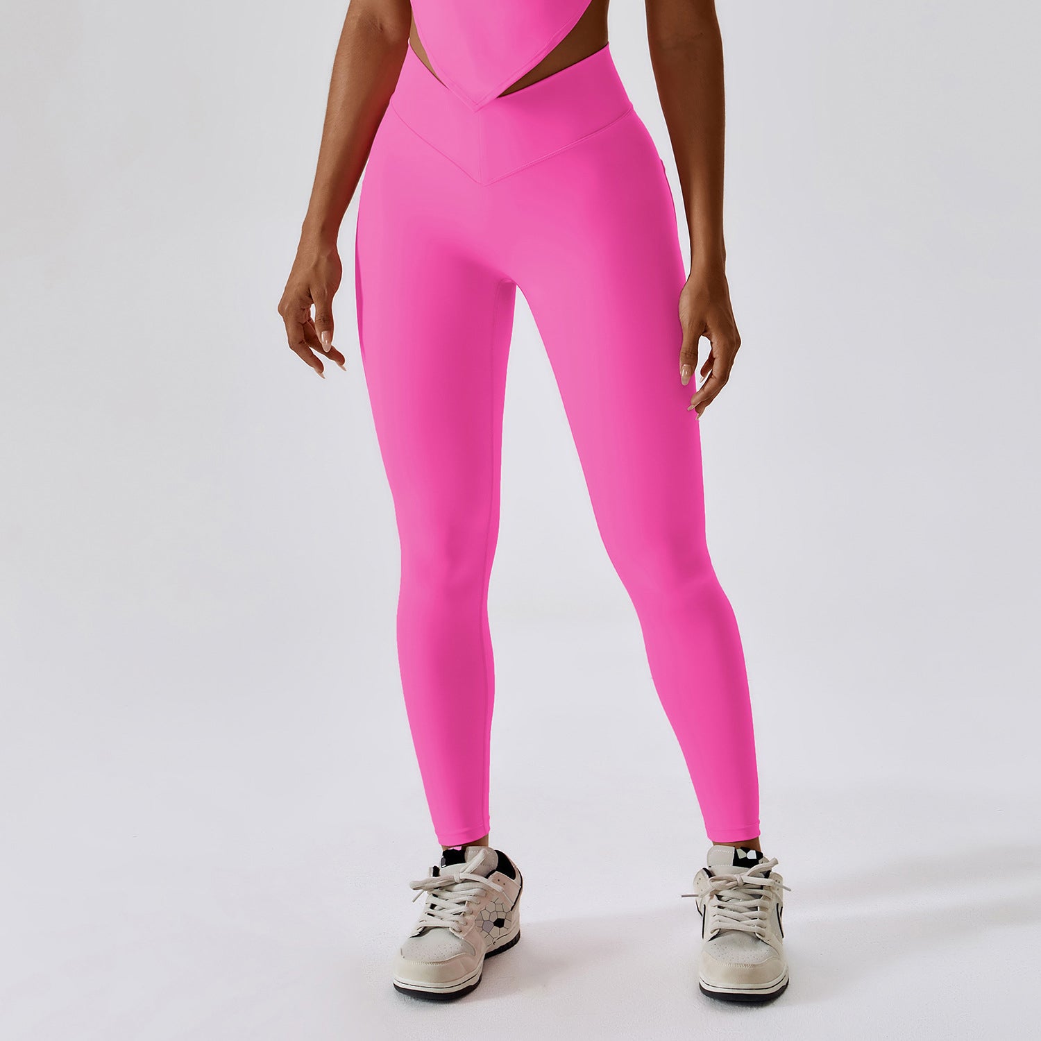 V-legging met kruiszakken