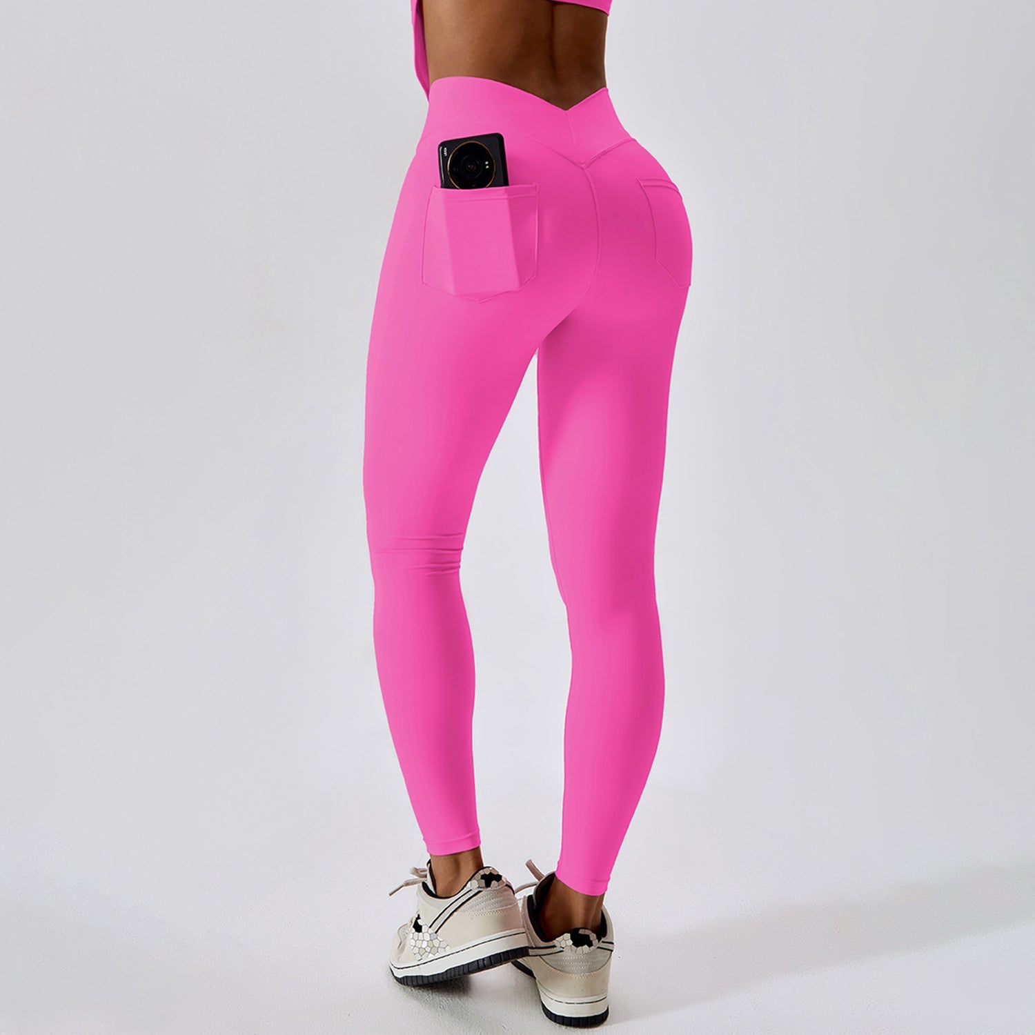 V-legging met kruiszakken
