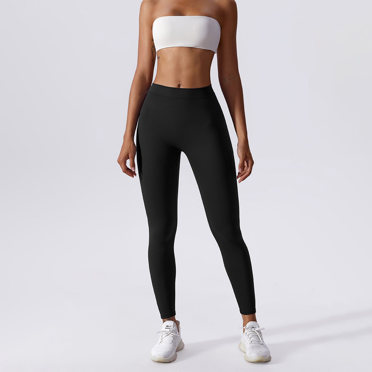 V-back ruches legging
