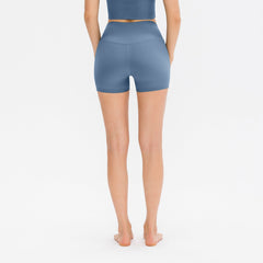 Sportshort met hoge taille