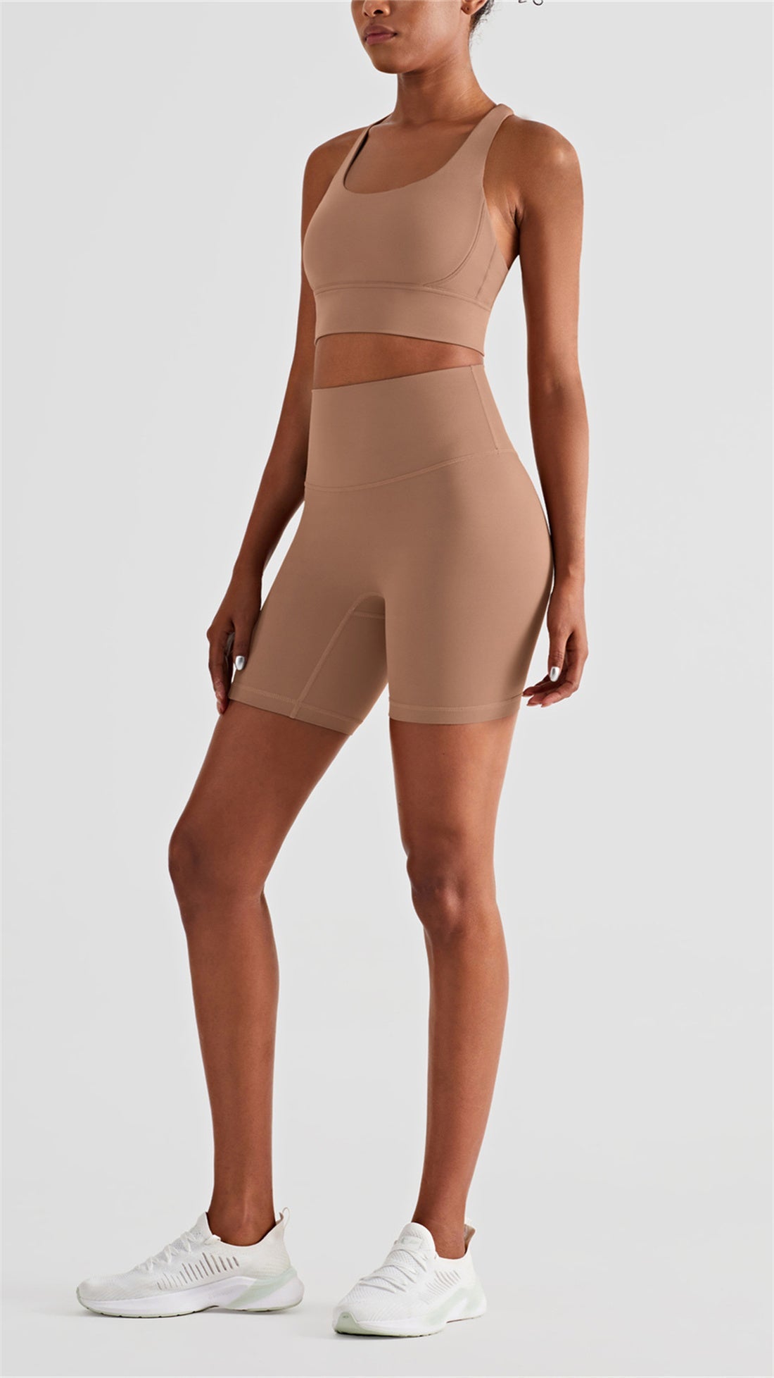 Yogashort met hoge taille - Arya
