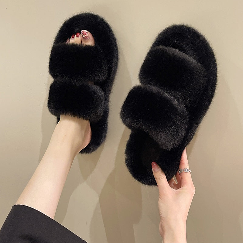 Roshy - Fluffy Pantoffel Slippers