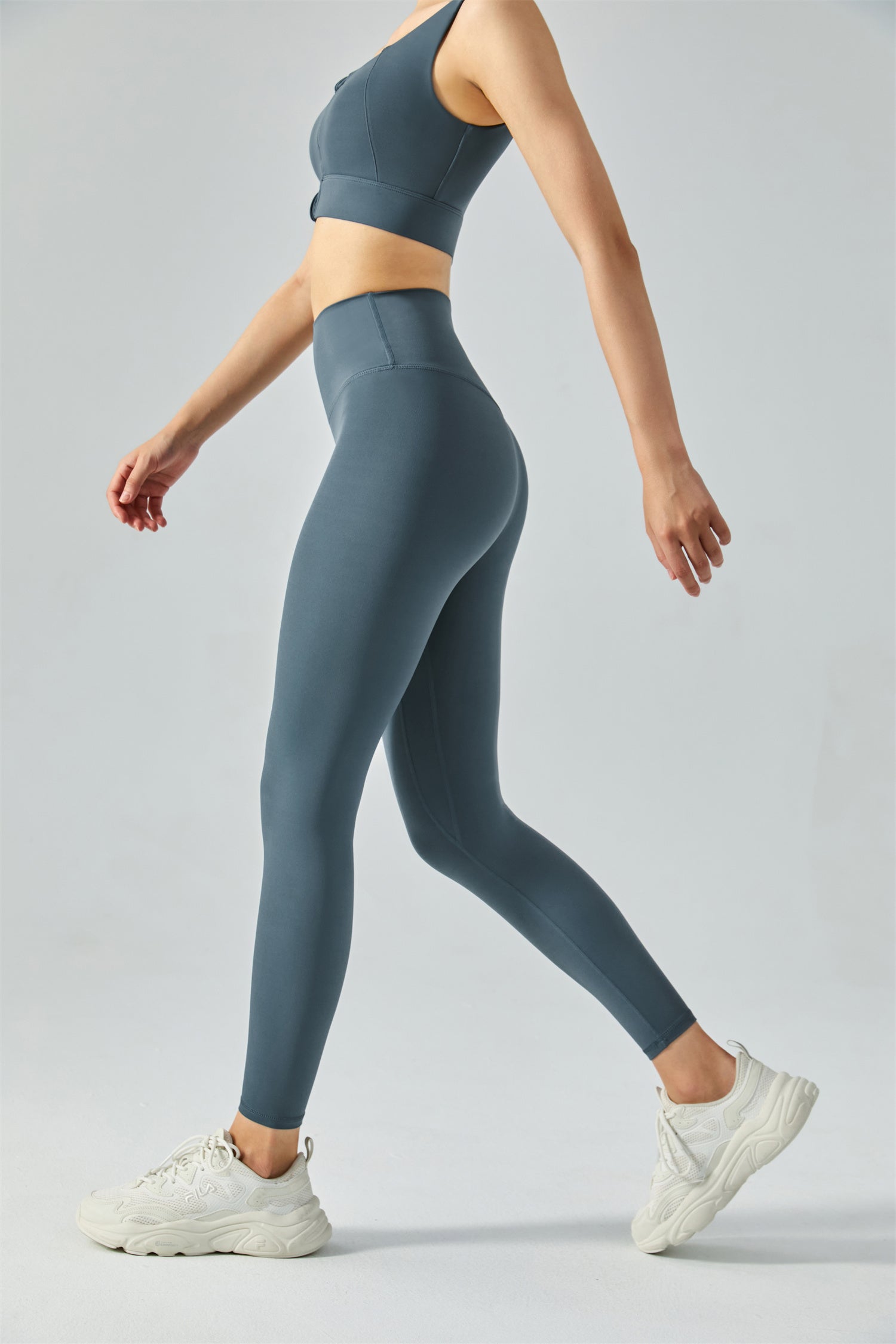 Sportlegging met hoge taille