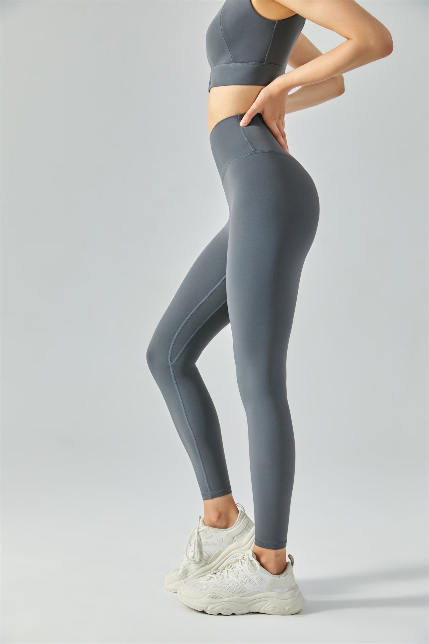 Sportlegging met hoge taille