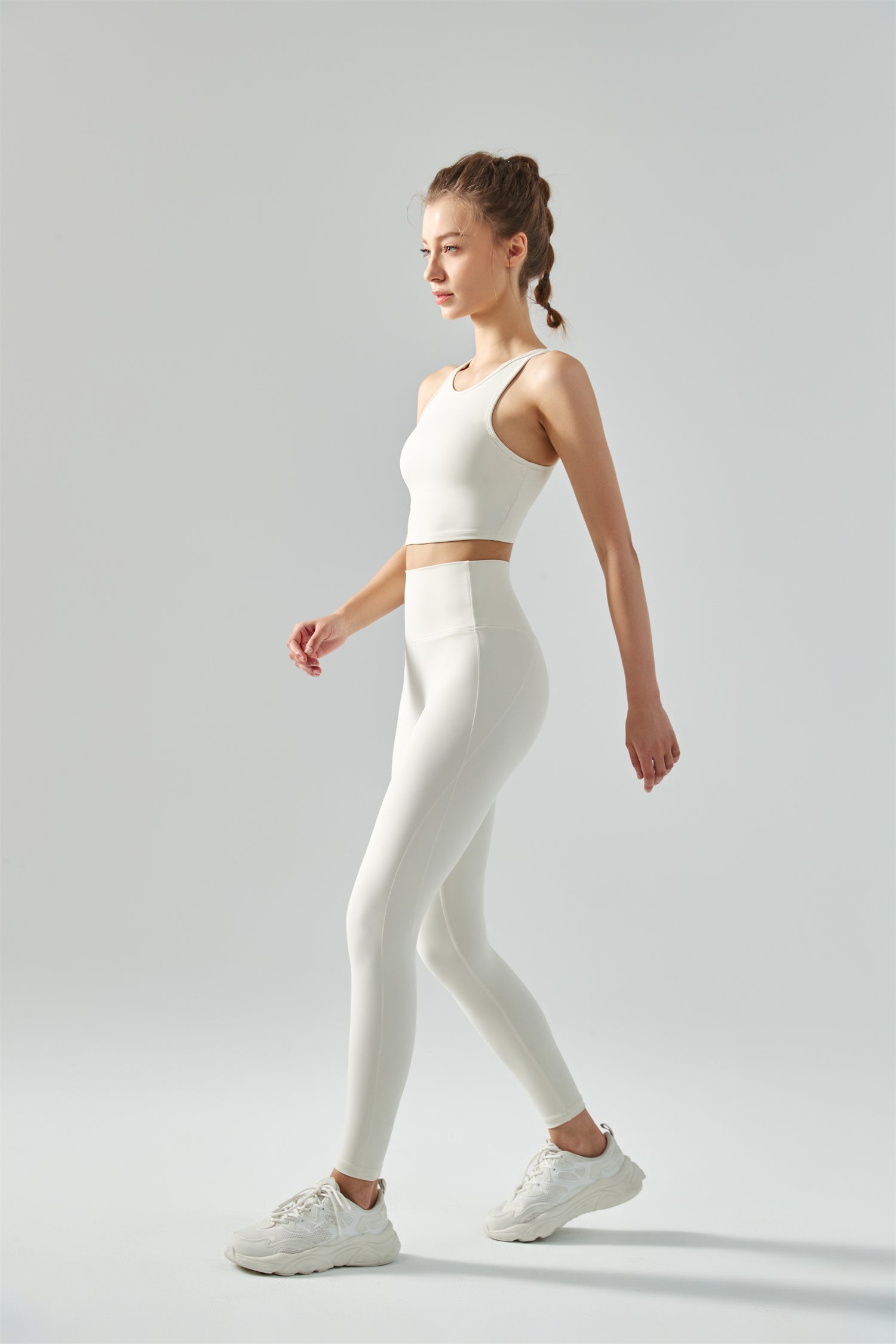 Hoog getailleerde buttlift-legging