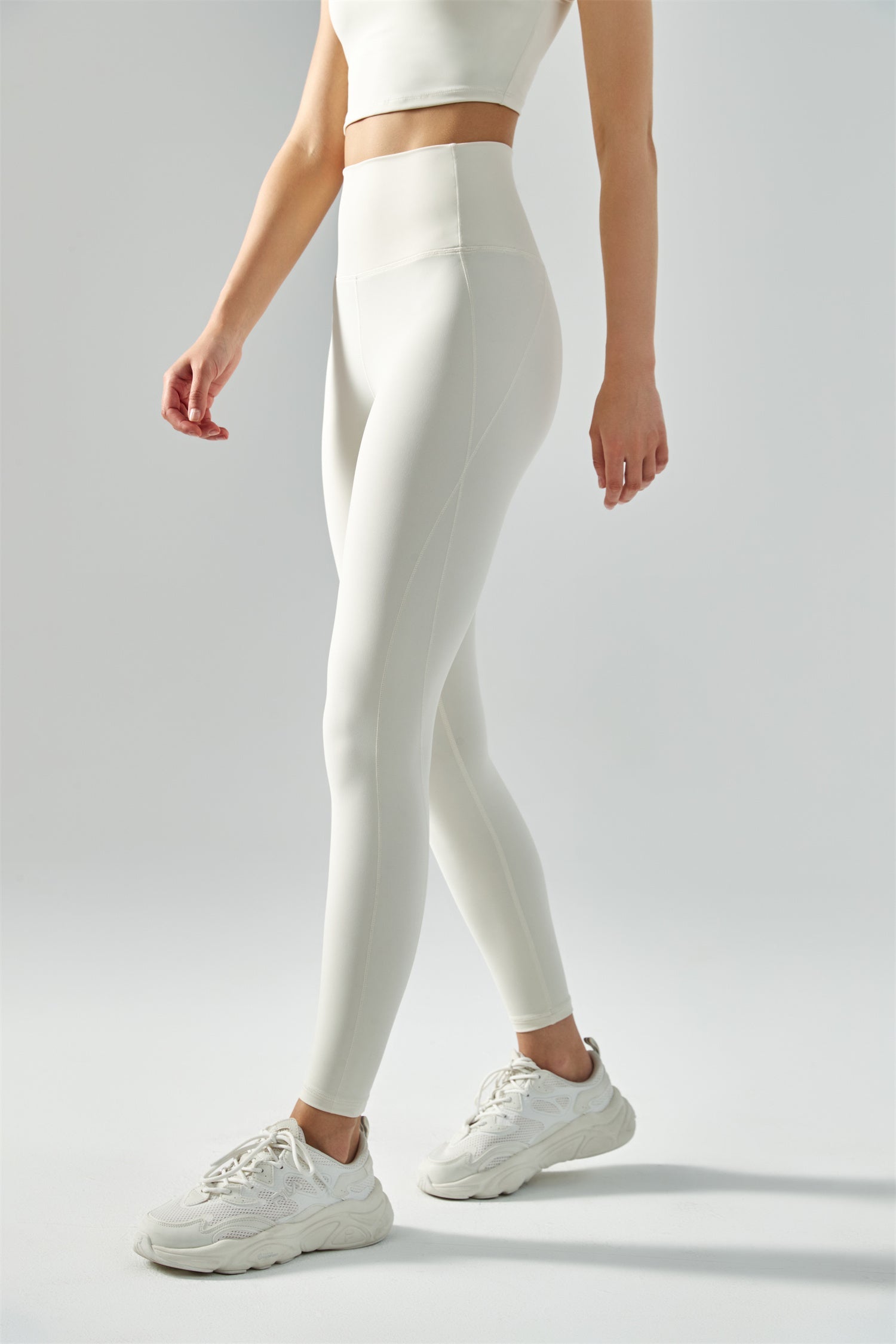 Hoog getailleerde buttlift-legging