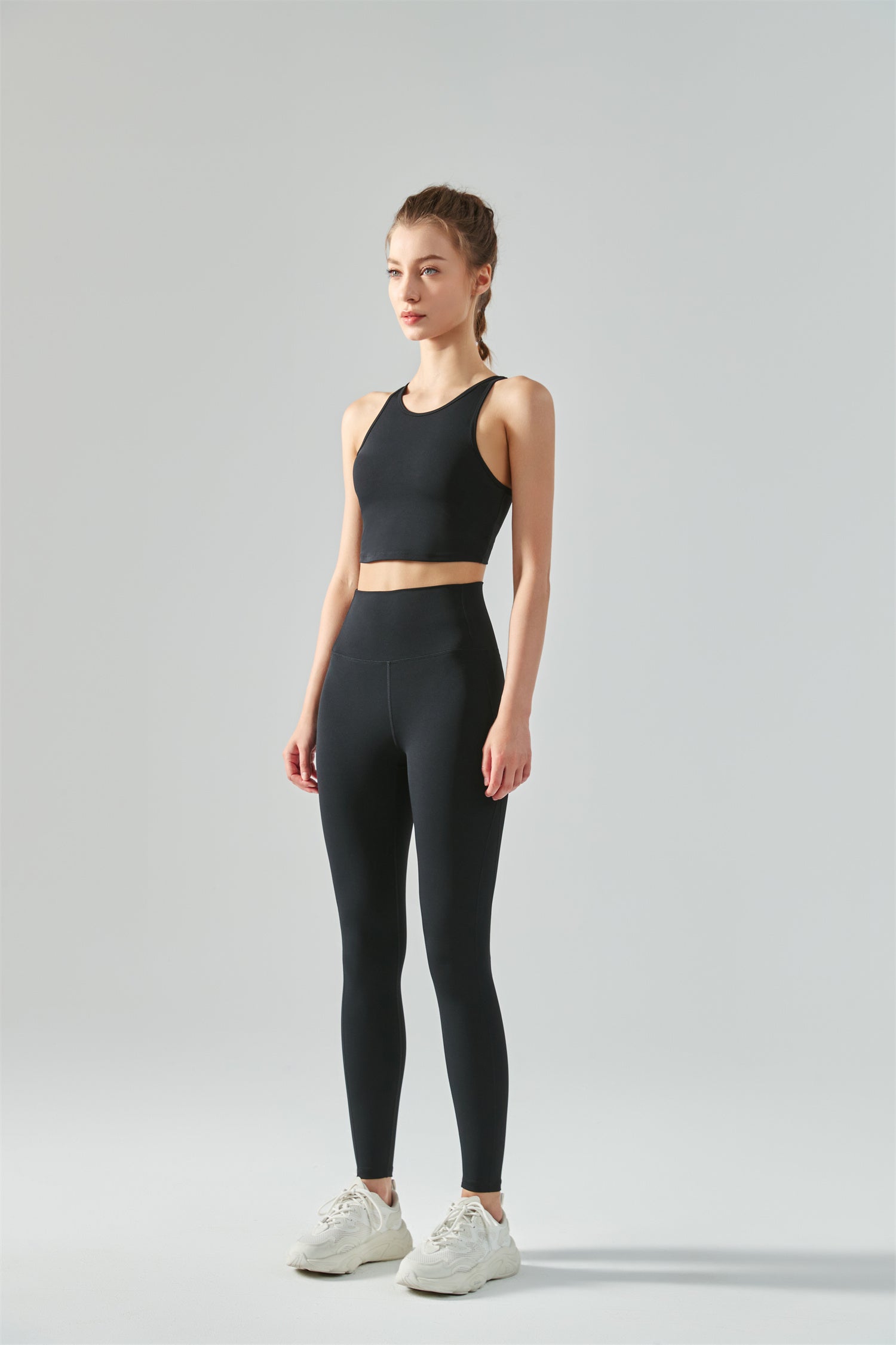 Hoog getailleerde buttlift-legging