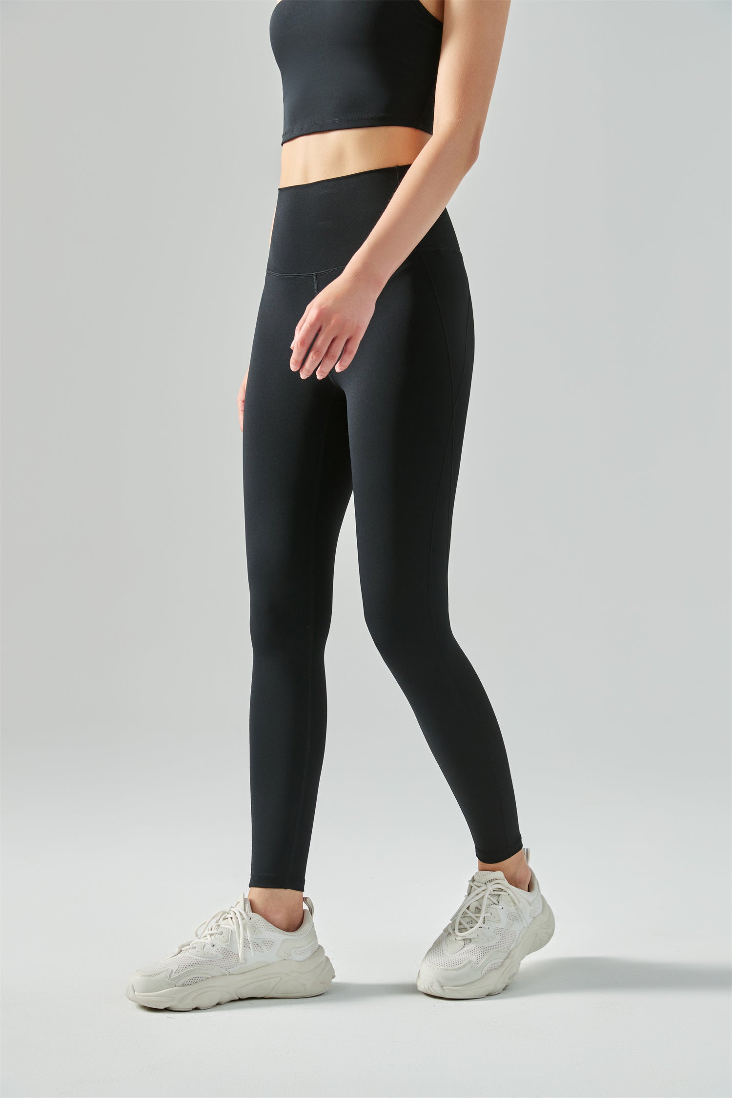 Hoog getailleerde buttlift-legging