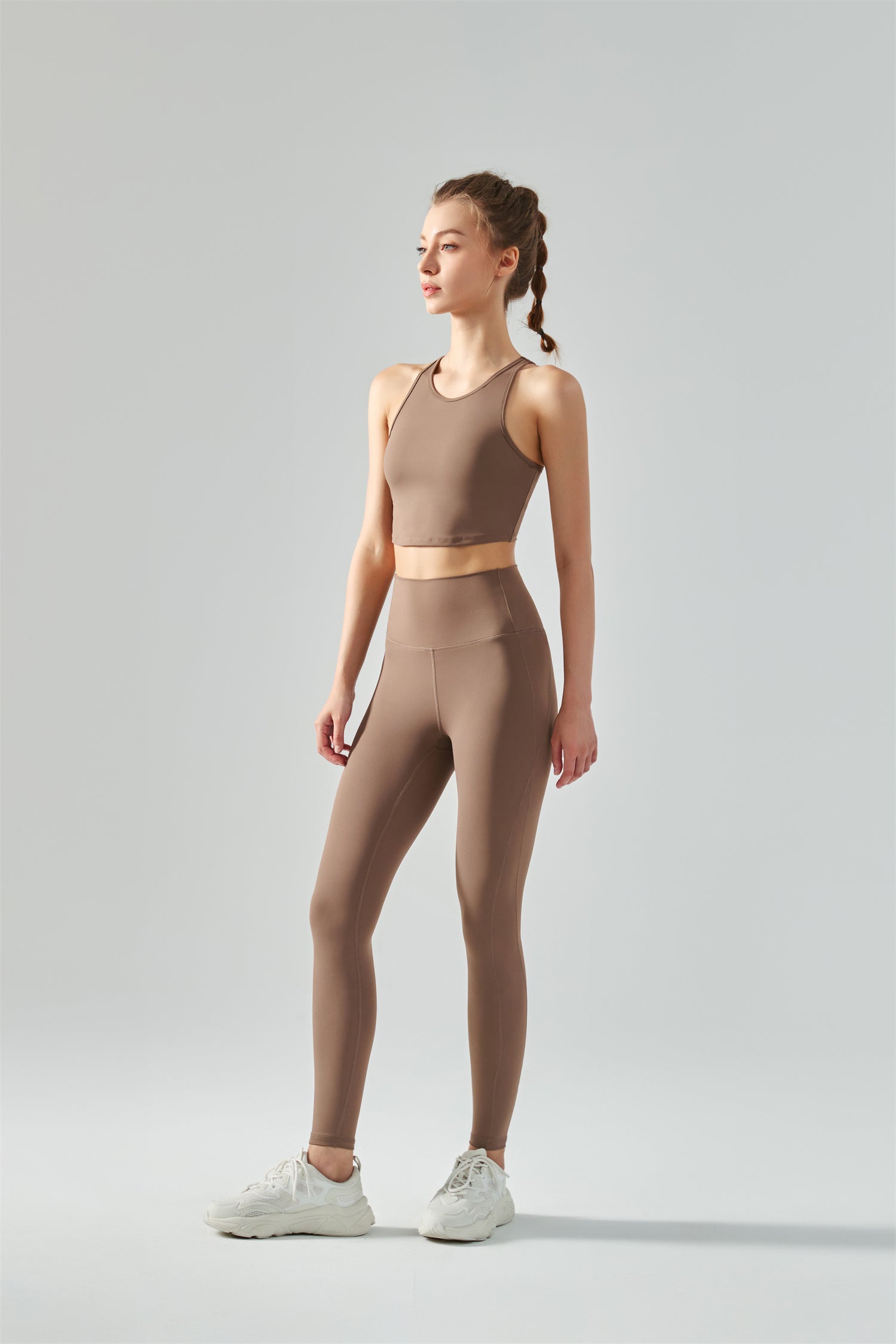 Hoog getailleerde buttlift-legging