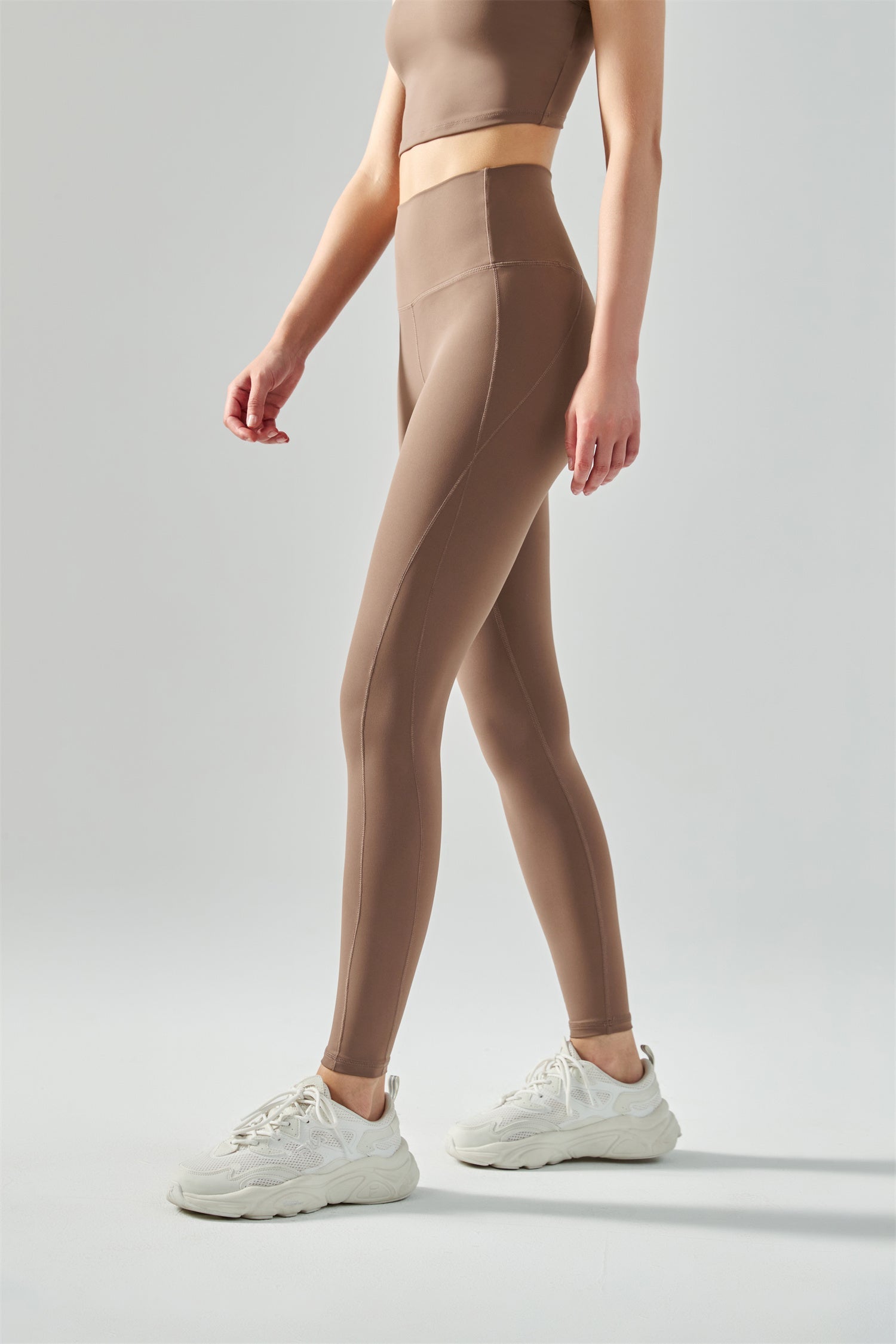 Hoog getailleerde buttlift-legging