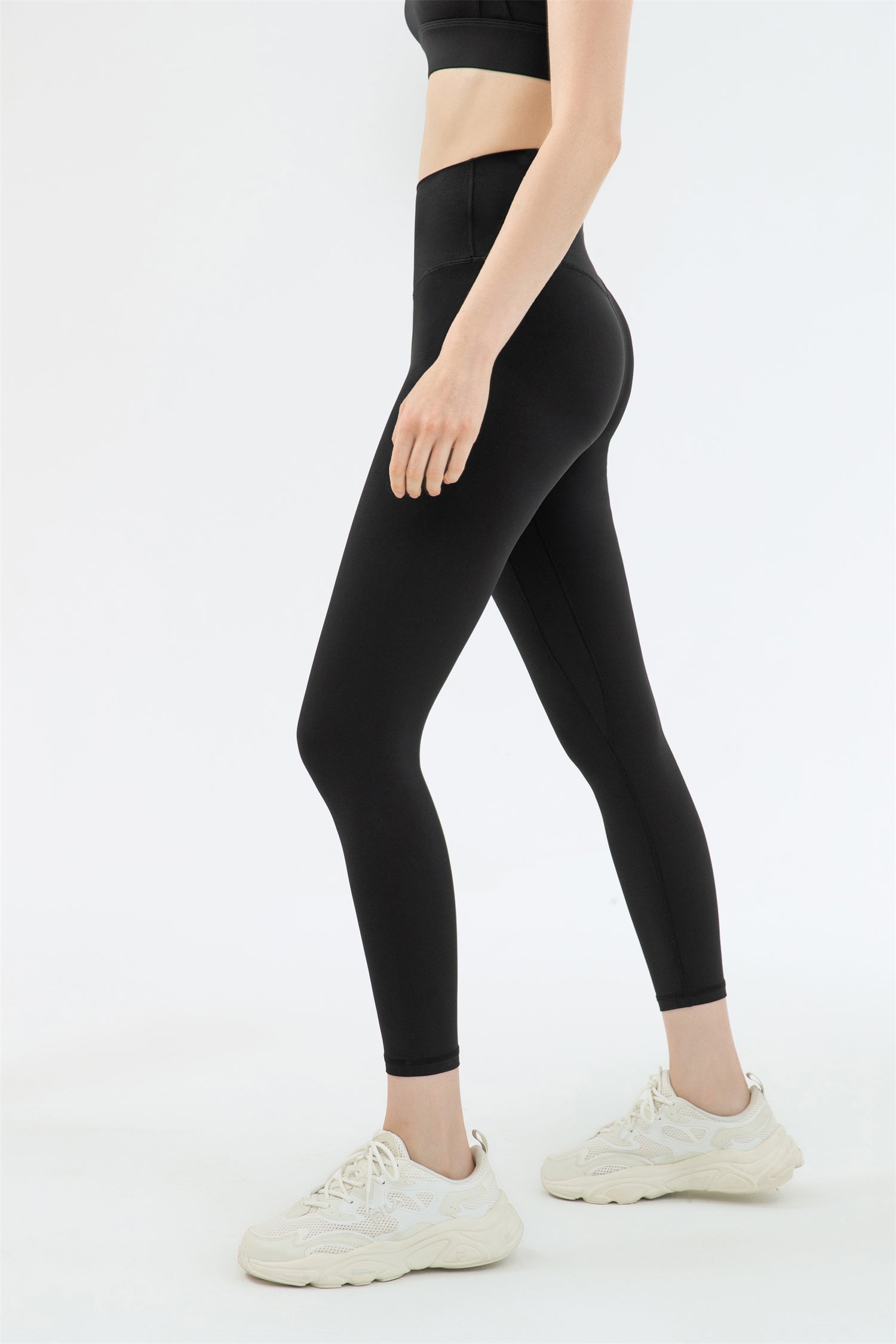 Hoog getailleerde legging