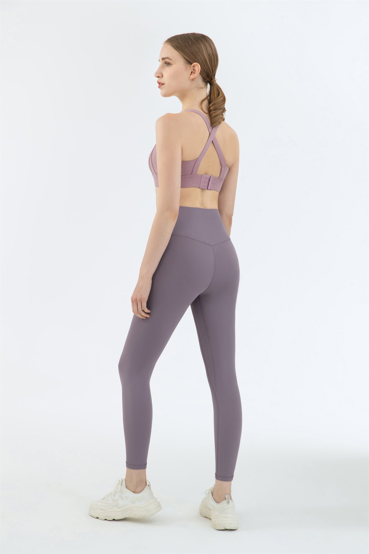 Hoog getailleerde legging