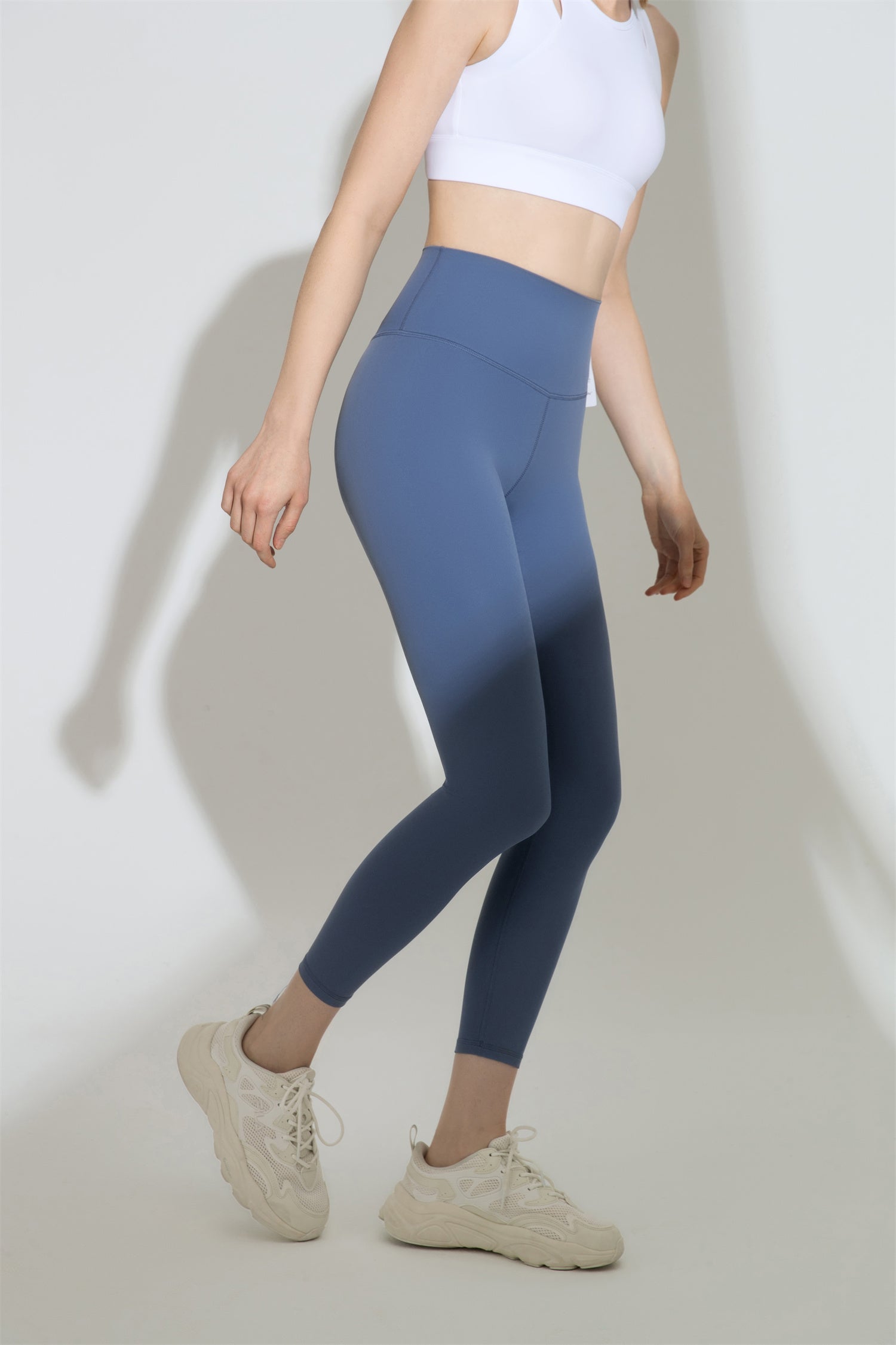 Hoog getailleerde legging