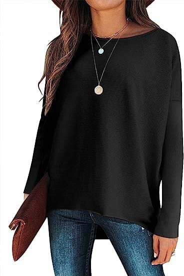 ✨Uitverkoop⭐Dames Oversized Dolman Sleeve Gebreide Trui