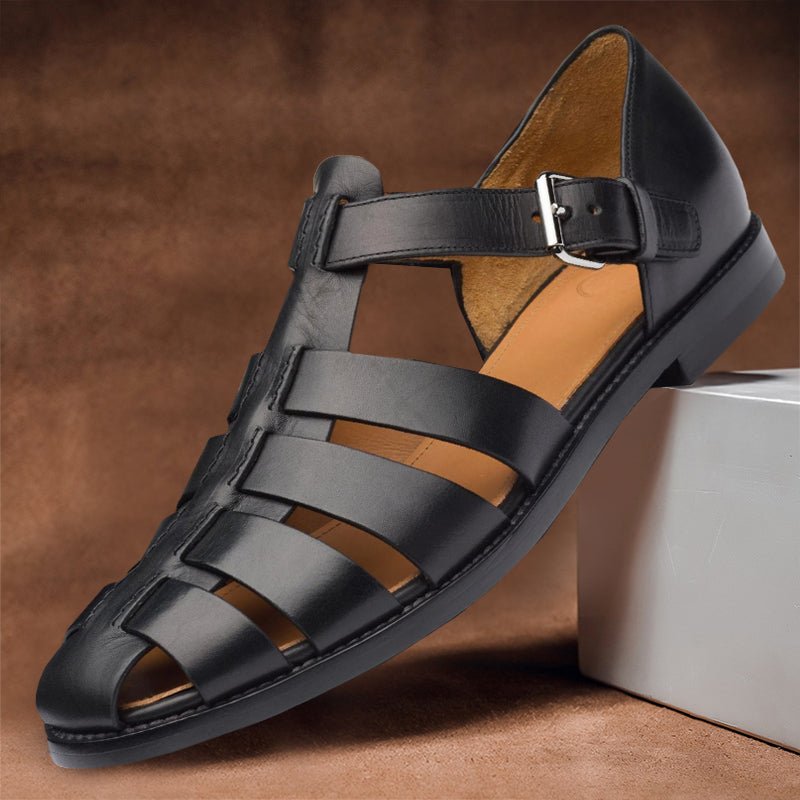 Mandena™ - Leren sandalen