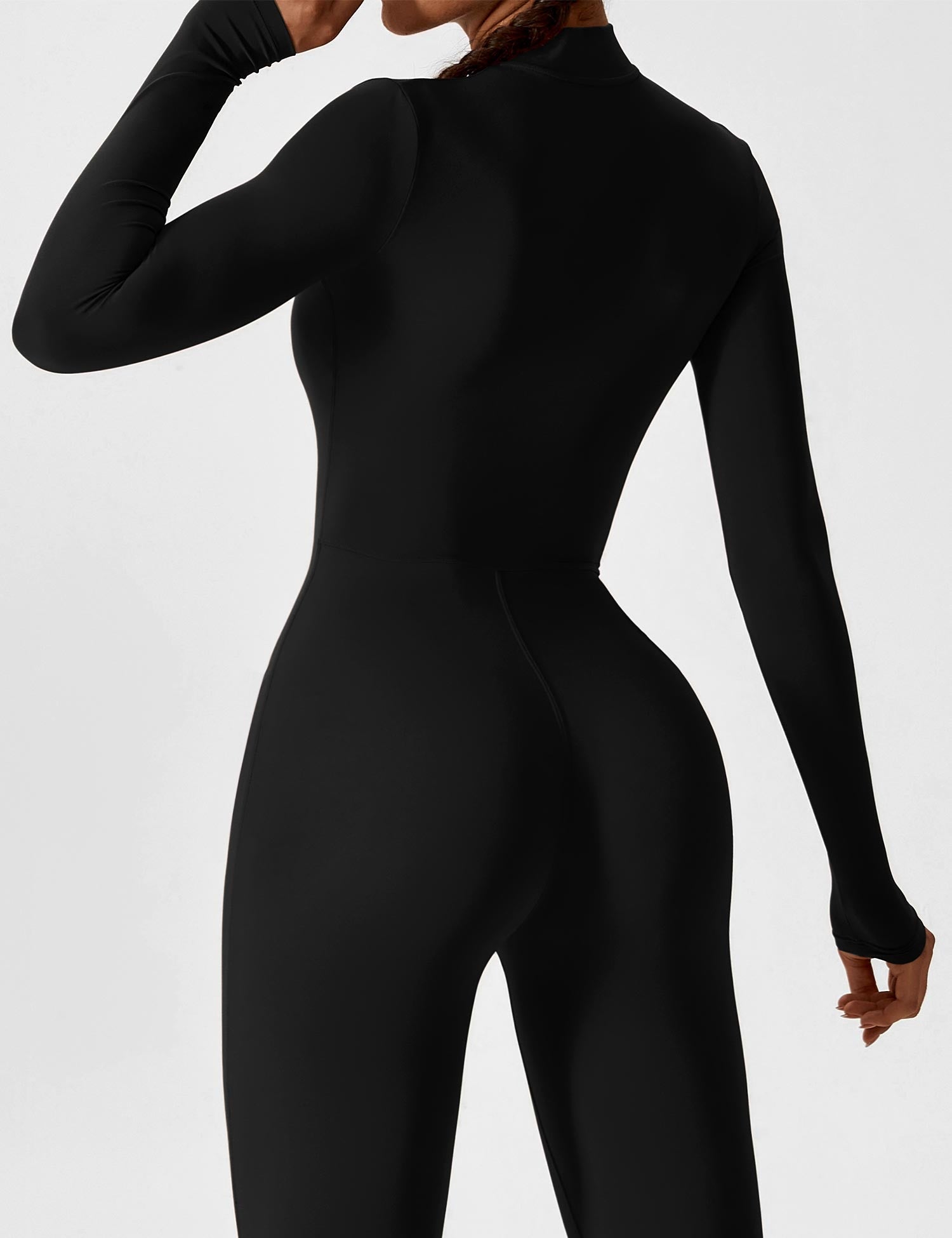 Jacobeli Long Sleeve/ Short Sleeve Zipper Jumpsuit