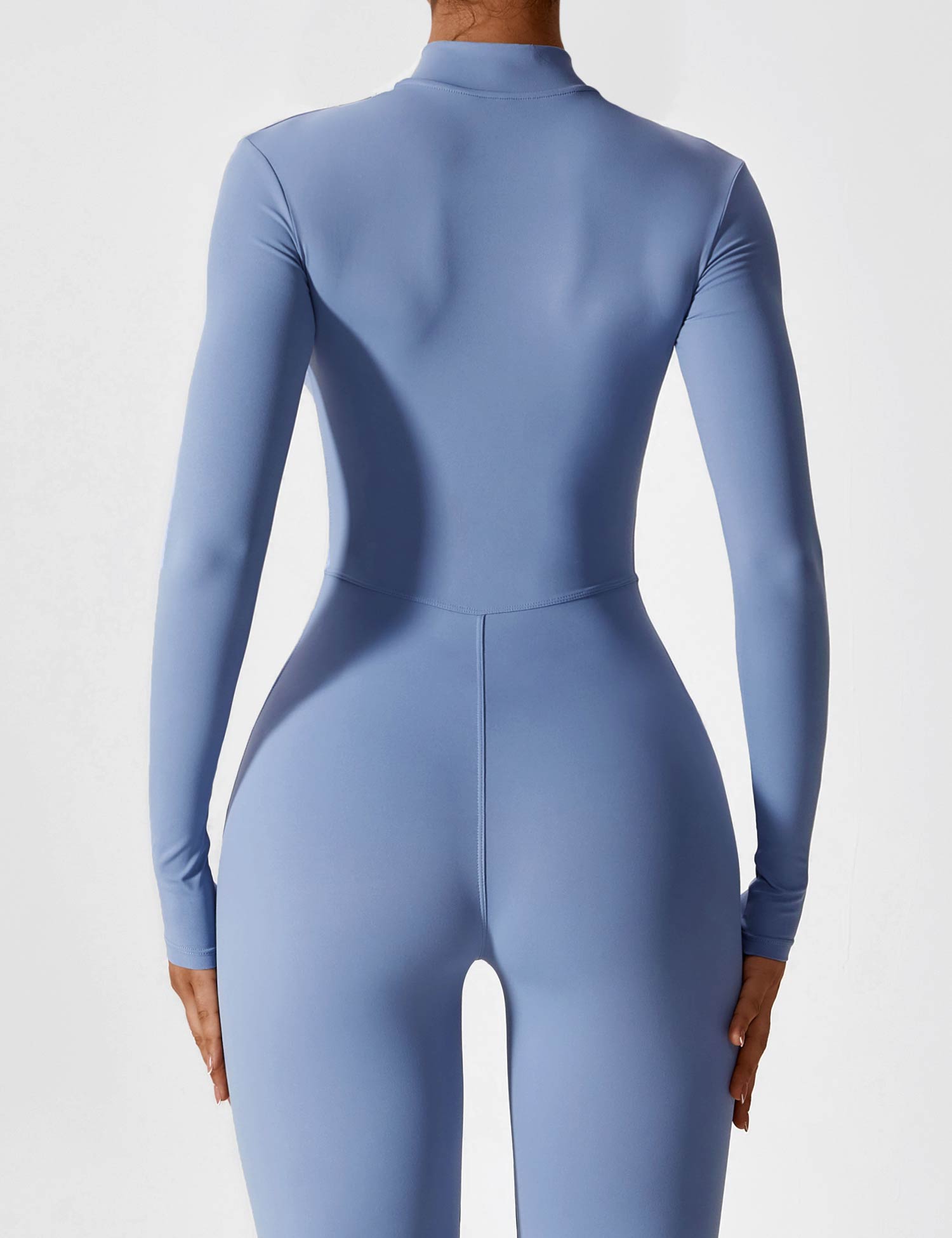 Jacobeli Long Sleeve/ Short Sleeve Zipper Jumpsuit