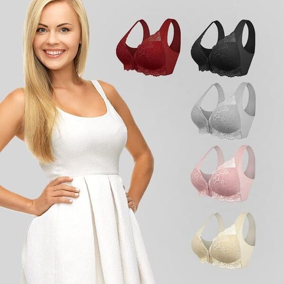 5D vormende push-up bh – naadloos met voorsluiting 50+
